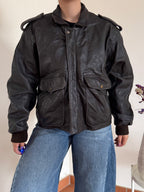 Vintage Biker Leather Jacket