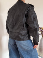 Vintage Biker Leather Jacket
