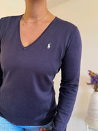 Ralph Lauren V-Neck Knit Sweater