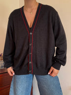 Balenciaga Cardigan Designed for SNCF between 1990-1996 70% Acrylic 30% Wool