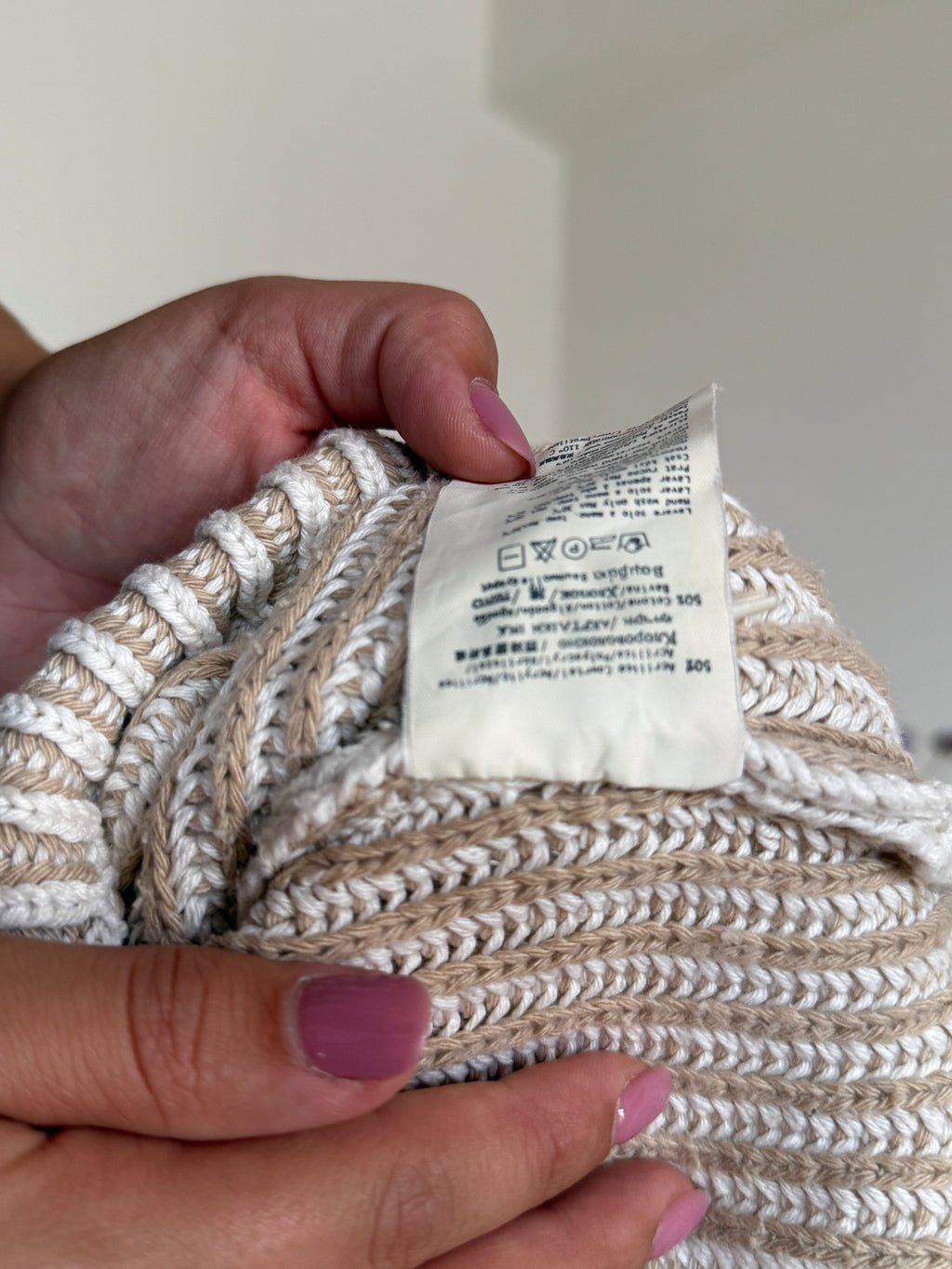 Vintage Sweater 50% Algodão