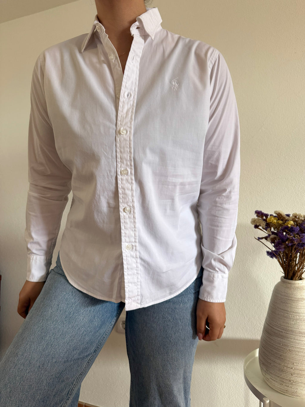 Ralph Lauren Shirt Plain 100% Cotton