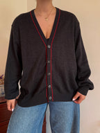 Balenciaga Cardigan Designed for SNCF between 1990-1996 70% Acrylic 30% Wool