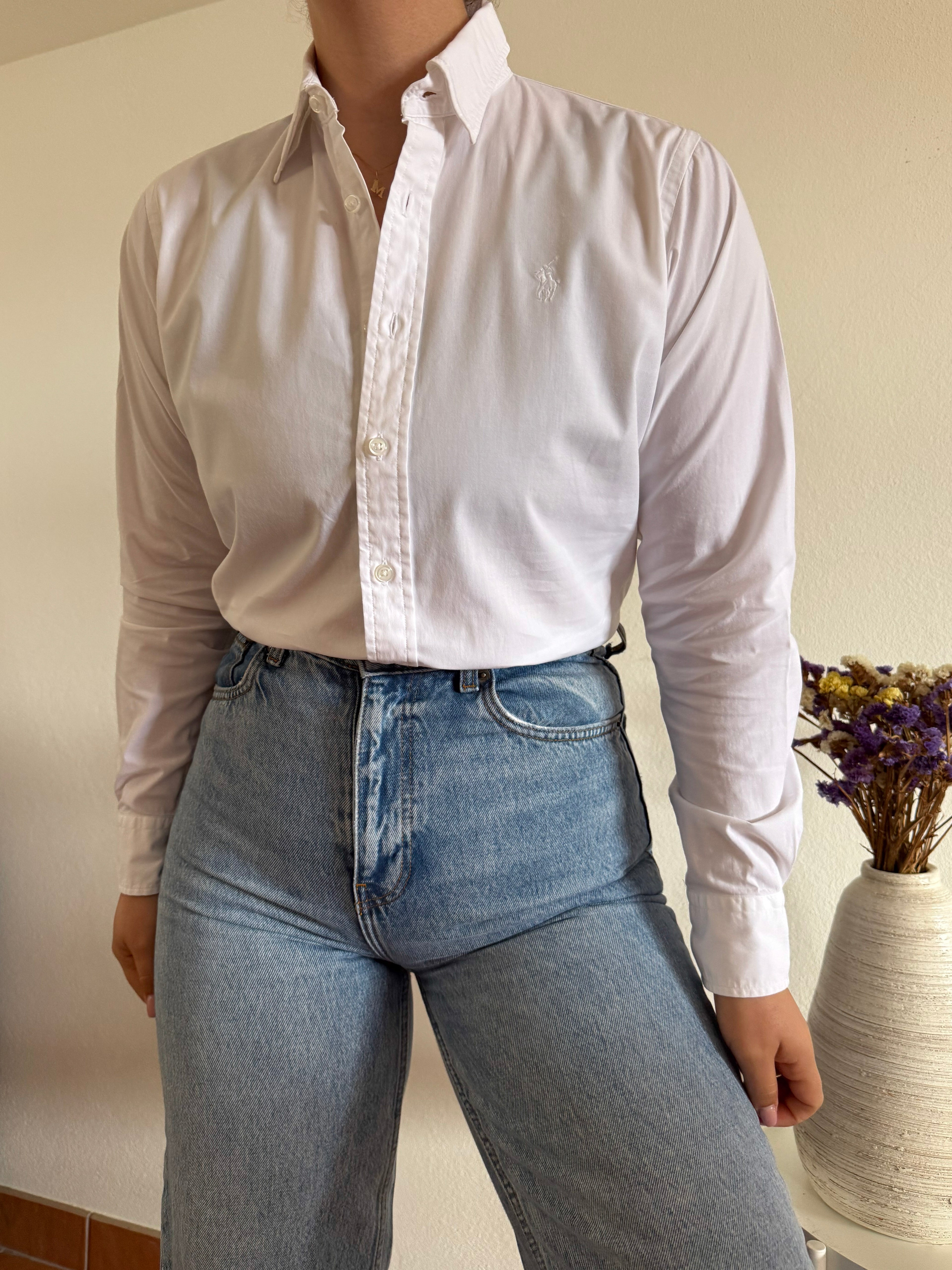 Ralph Lauren Shirt Plain 100% Cotton