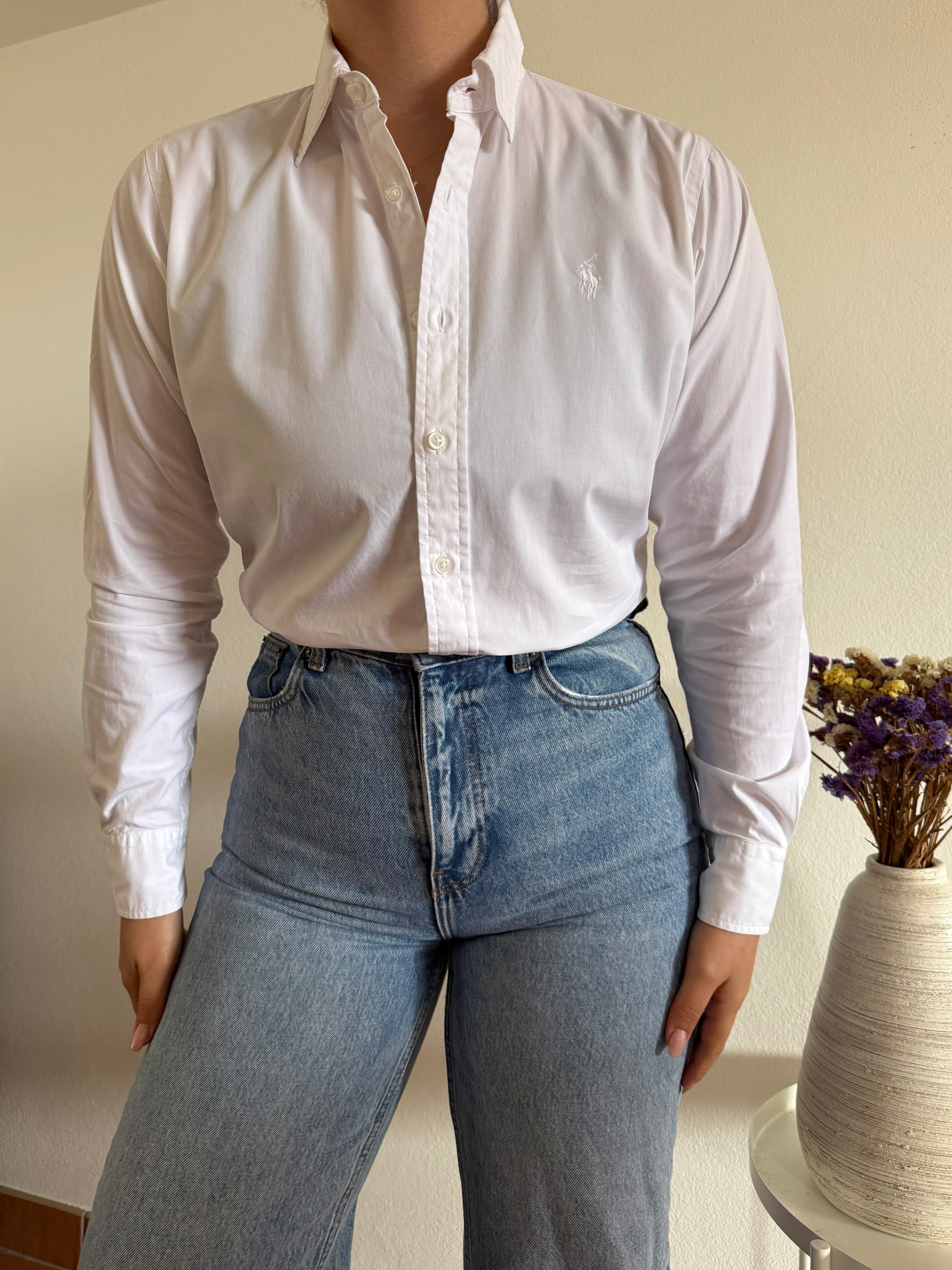 Ralph Lauren Shirt Plain 100% Cotton