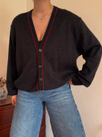 Balenciaga Cardigan Designed for SNCF between 1990-1996 70% Acrylic 30% Wool