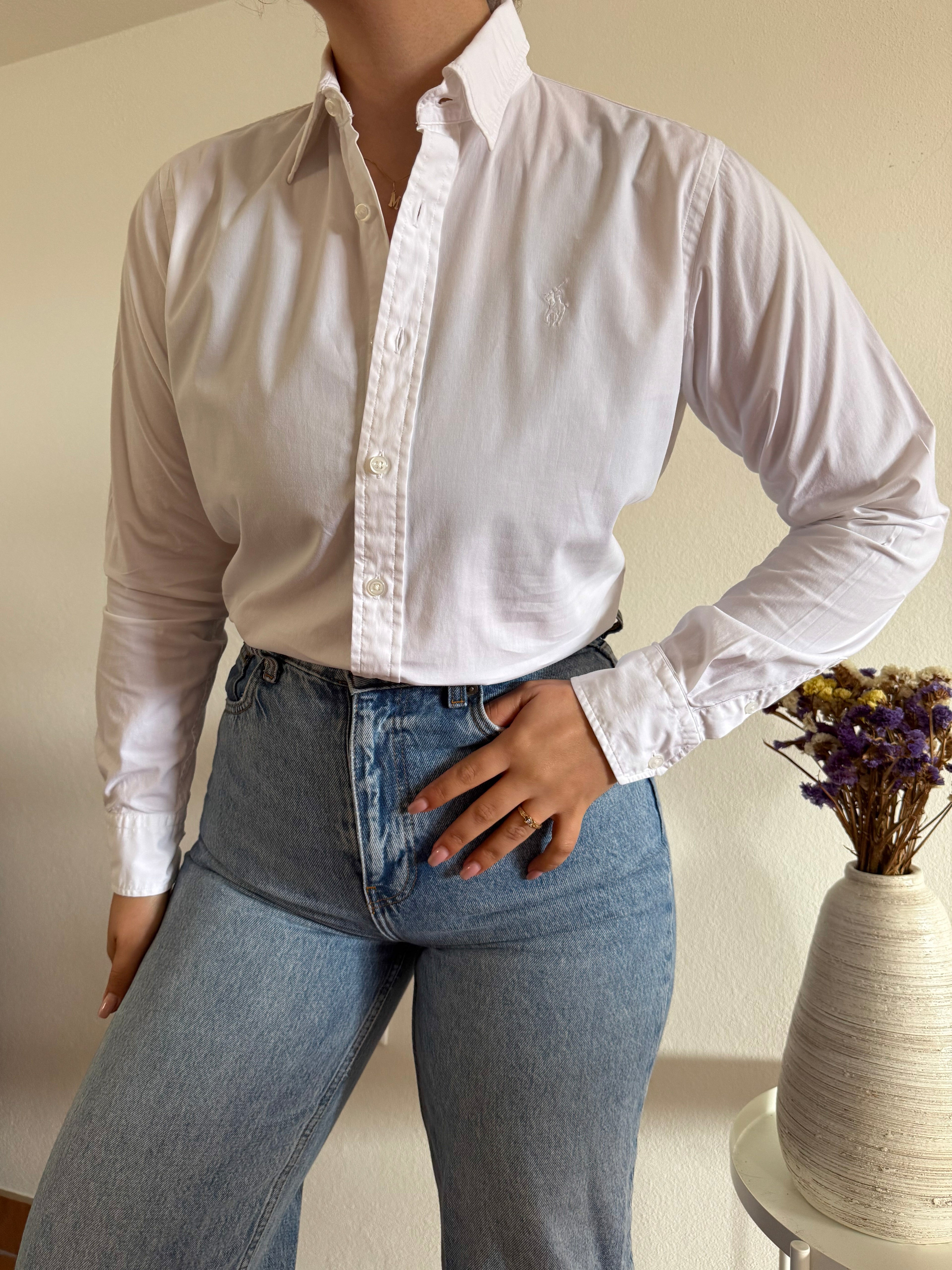 Ralph Lauren Shirt Plain 100% Cotton