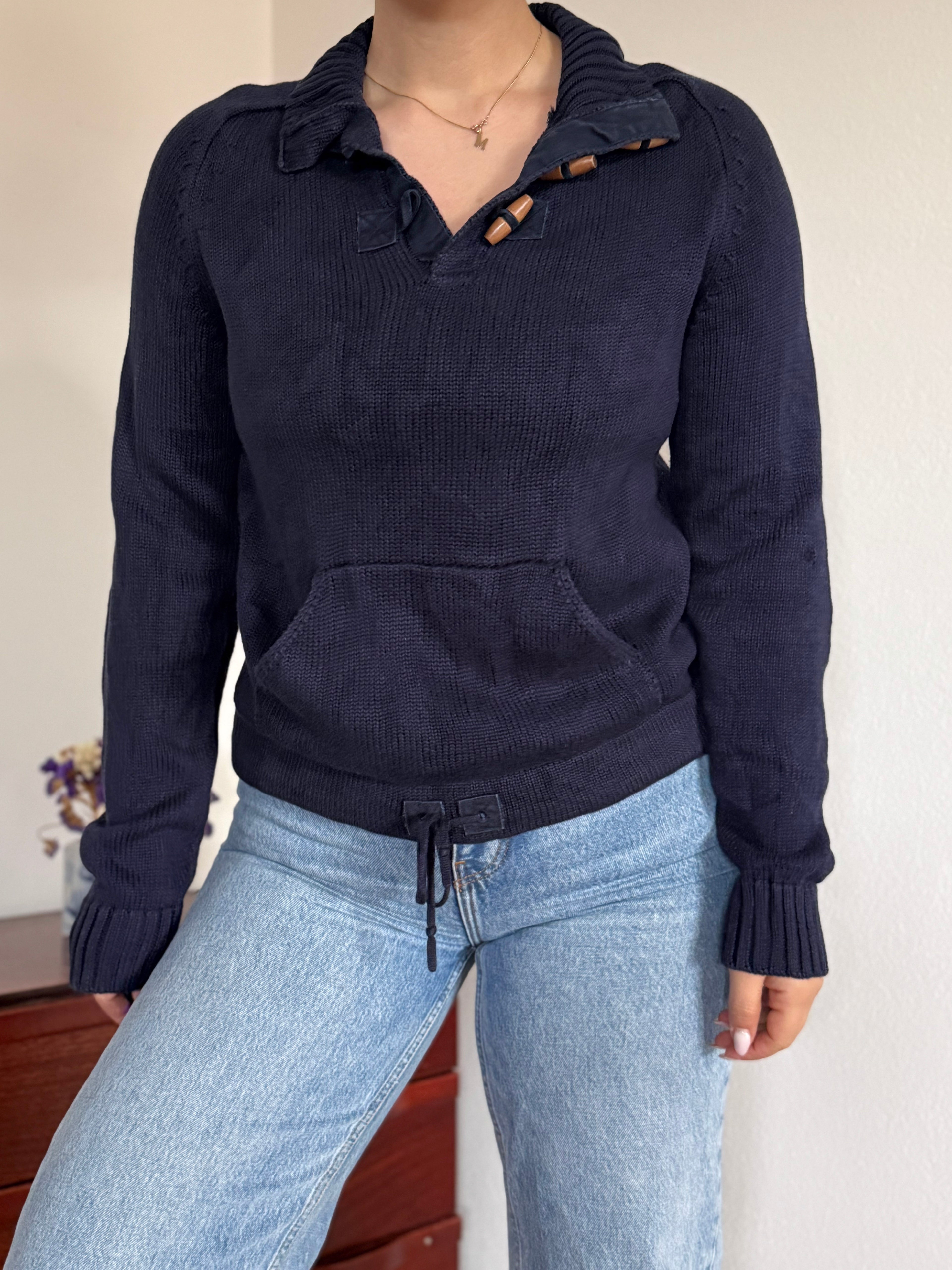 Ralph Lauren V-Neck Knit Jumper 100% Cotton