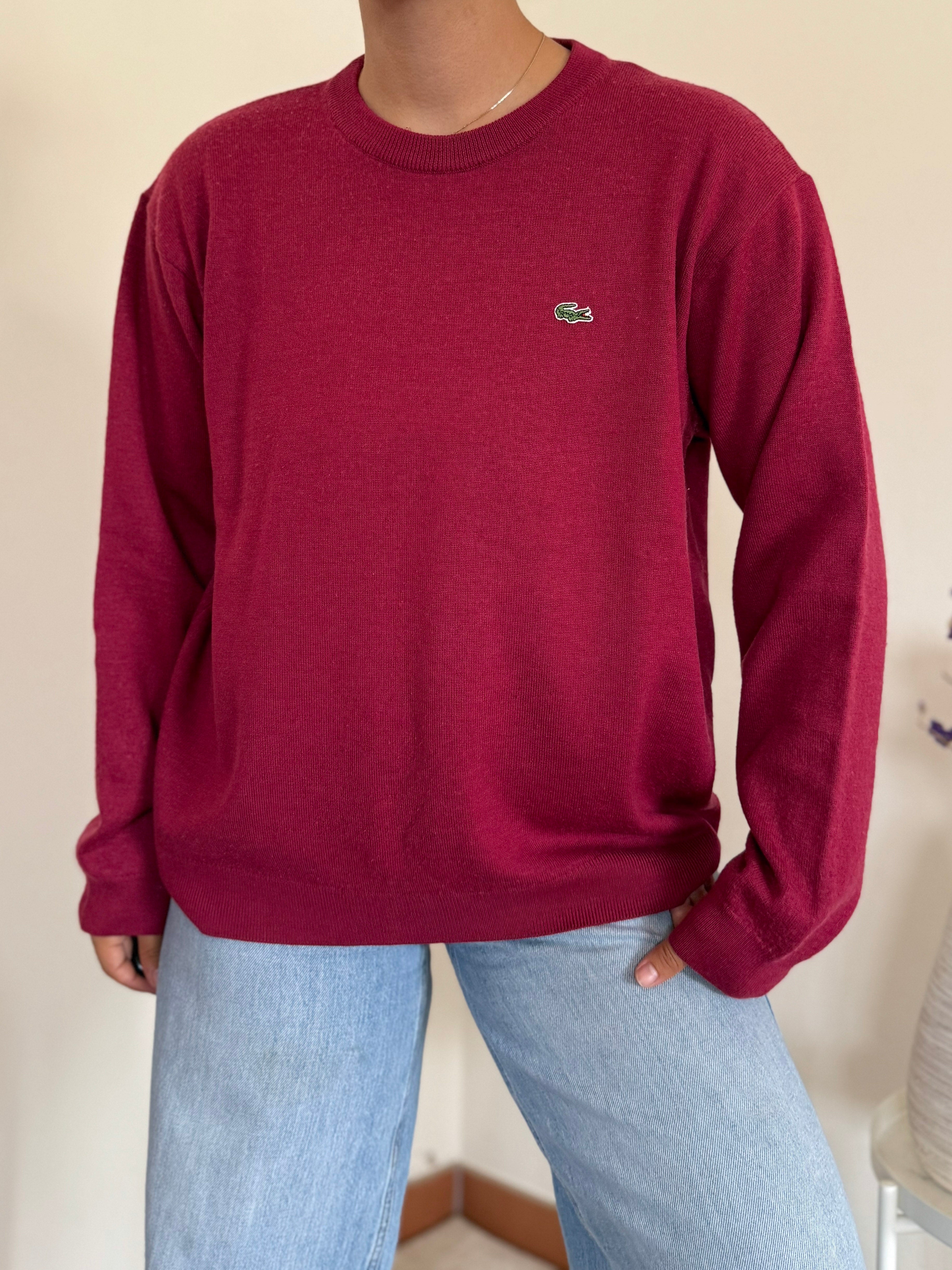 Lacoste Round Neck Sweater 50% Lã