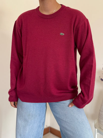 Lacoste Round Neck Sweater 50% Lã