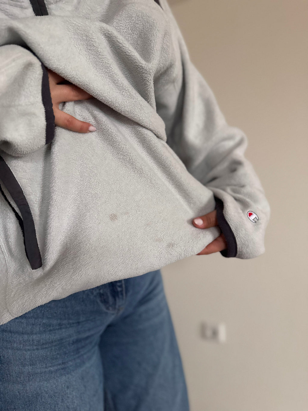 Champion Fleece 1/4 Zip Sweater