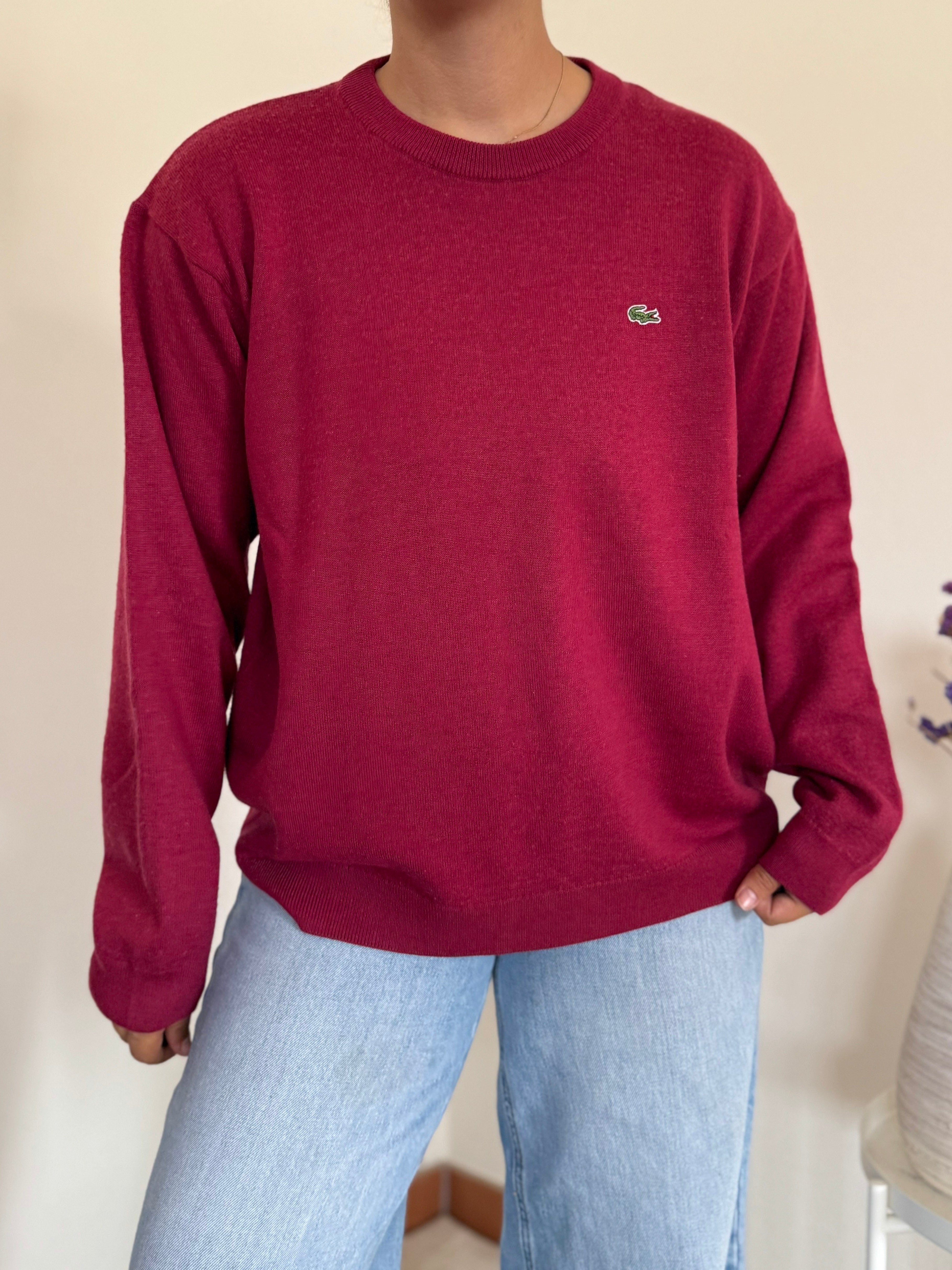 Lacoste Round Neck Sweater 50% Lã