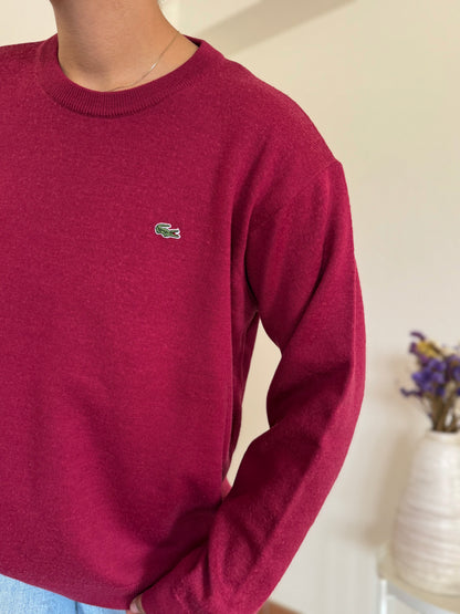 Lacoste Round Neck Sweater 50% Lã