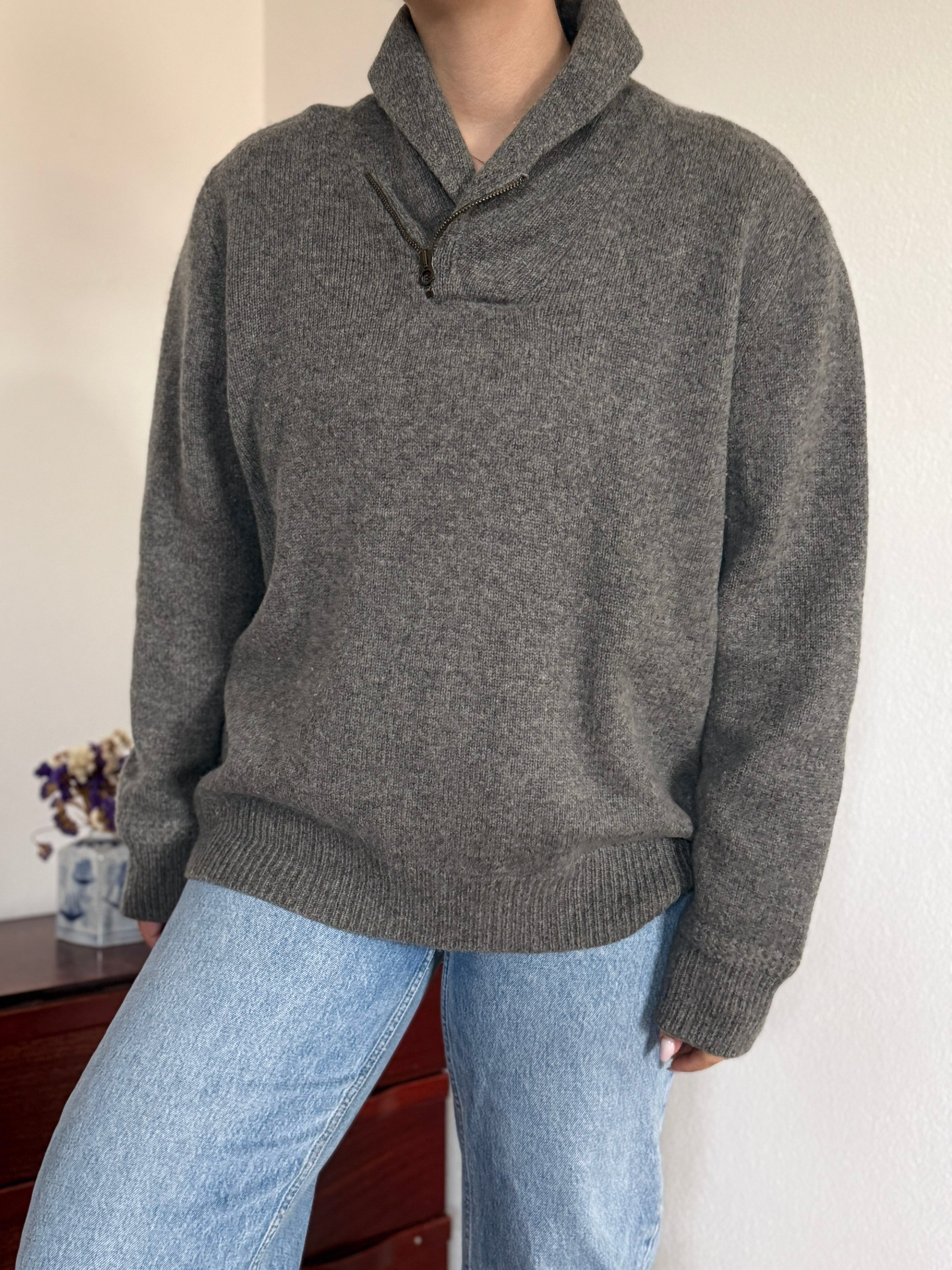 Ralph Lauren V-Neck Knit Jumper 100% Lambswool