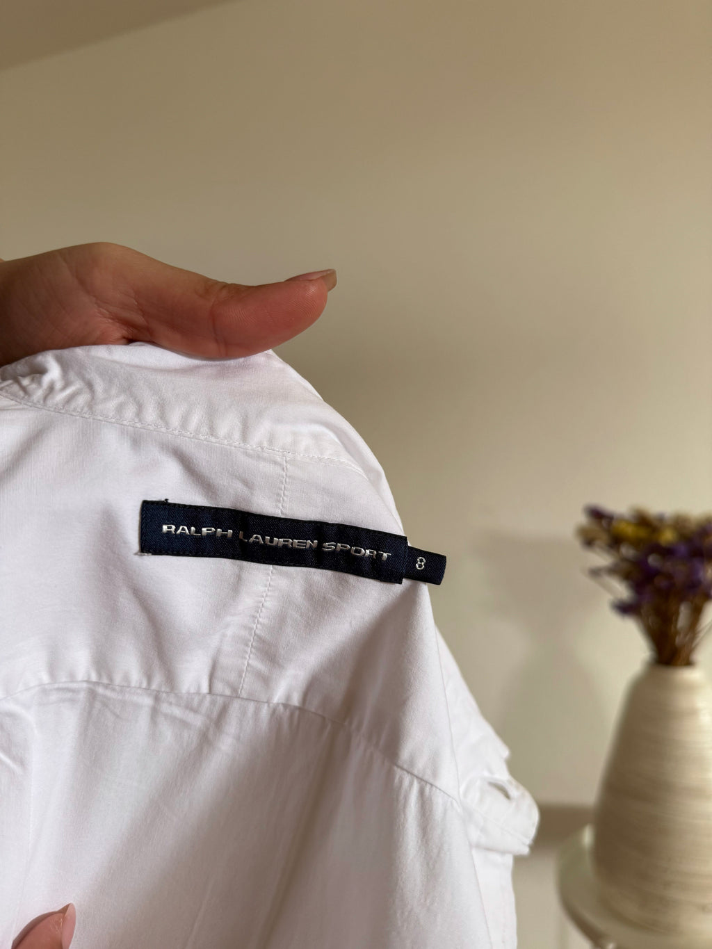 Ralph Lauren Shirt Plain 100% Cotton