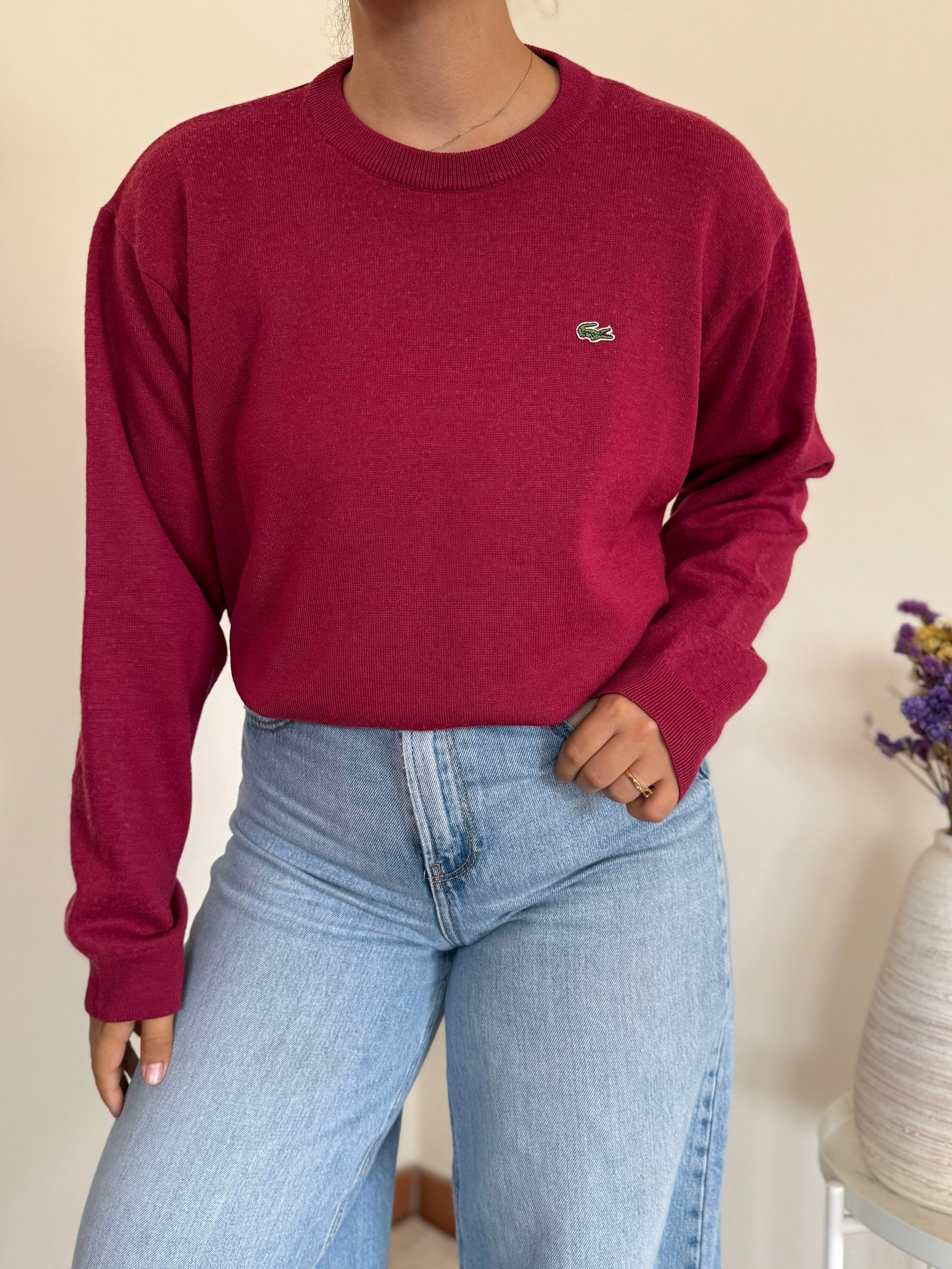 Lacoste Round Neck Sweater 50% Lã