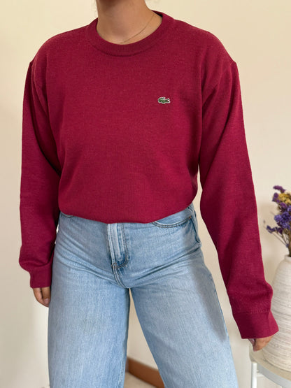 Lacoste Round Neck Sweater 50% Lã
