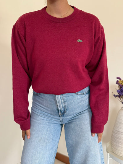 Lacoste Round Neck Sweater 50% Lã