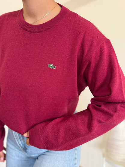 Lacoste Round Neck Sweater 50% Lã