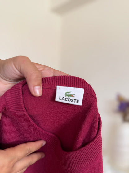 Lacoste Round Neck Sweater 50% Lã