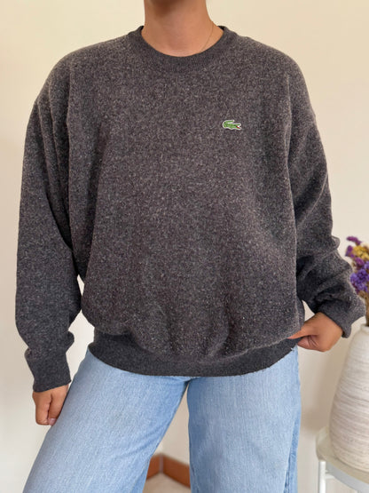 Lacoste Round Neck Sweater 80% Lã