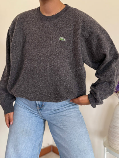 Lacoste Round Neck Sweater 80% Lã