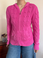 Ralph Lauren Cable Knit Cardigan 100% Cotton