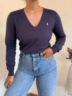 Ralph Lauren V-Neck Knit Sweater