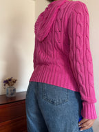 Ralph Lauren Cable Knit Cardigan 100% Cotton