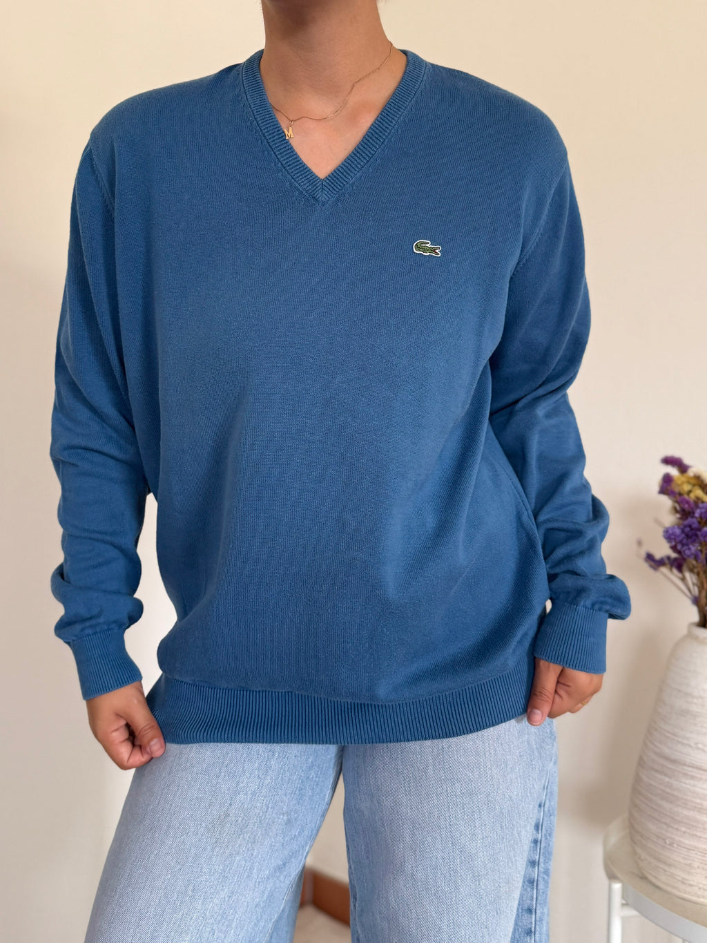 Lacoste V-Neck Sweater