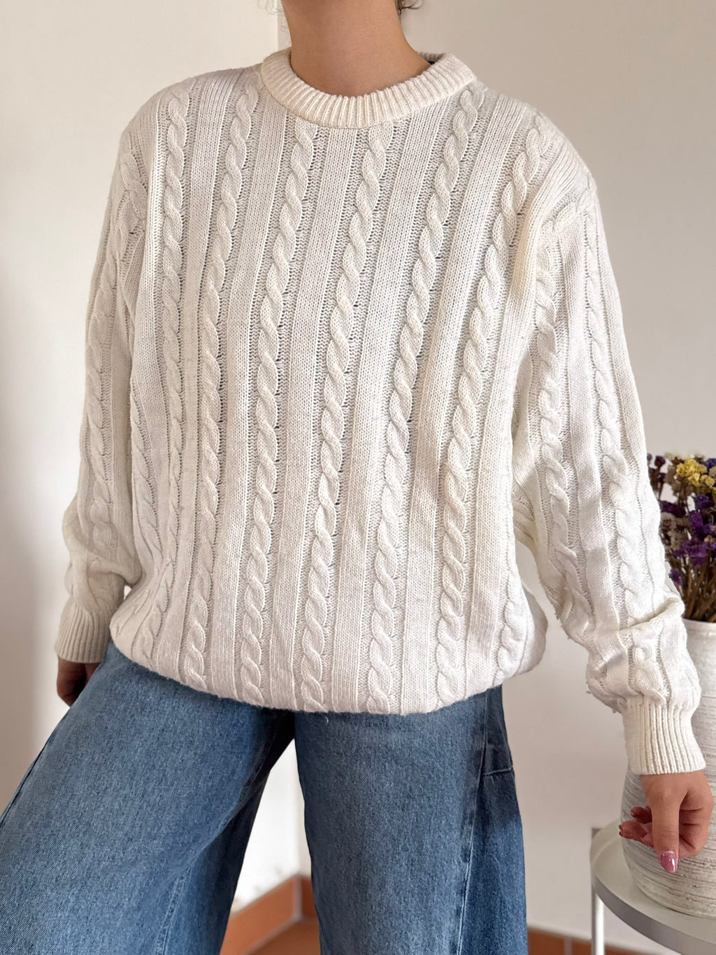 Vintage Sweater 50% Lã