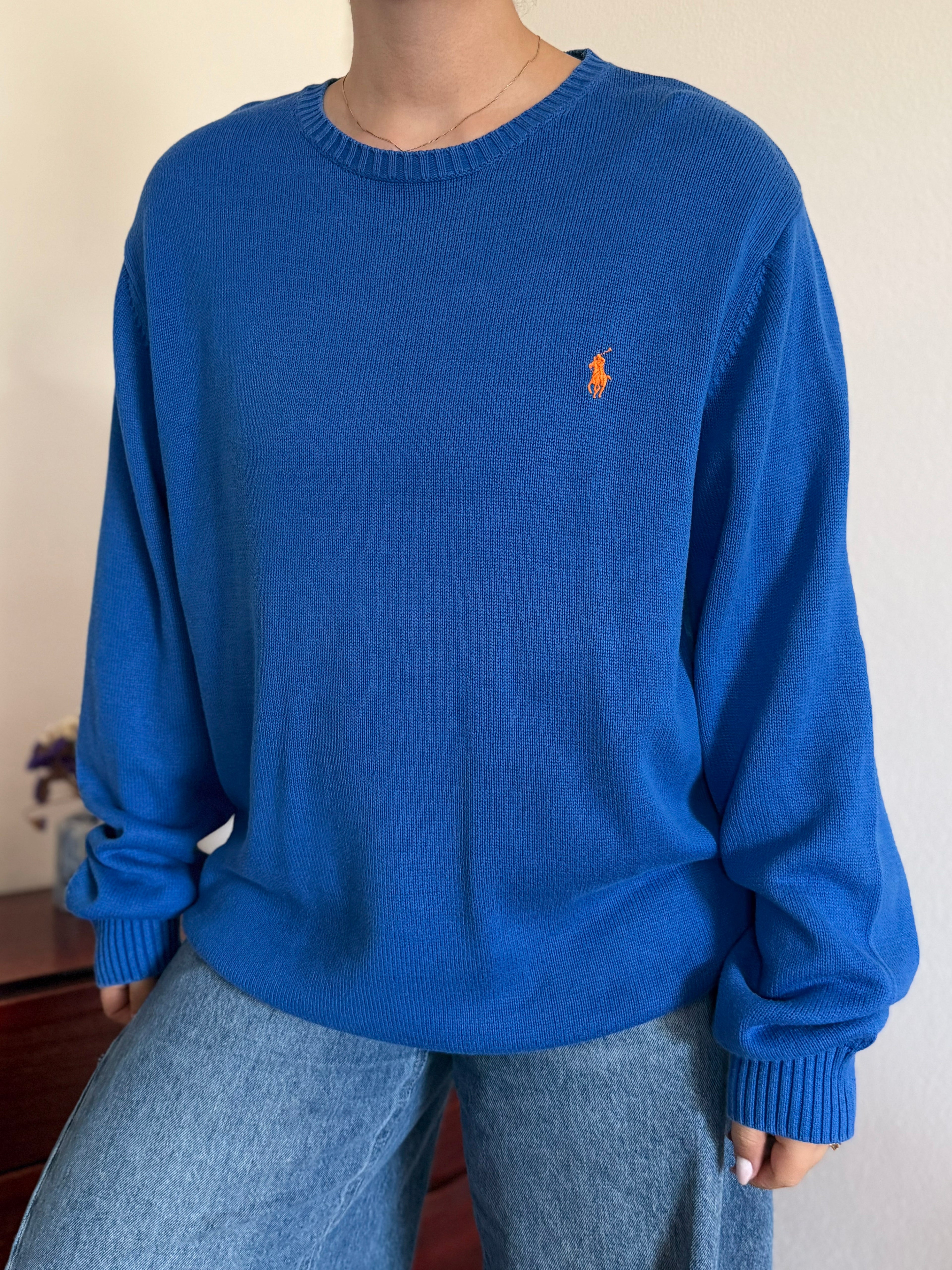 Polo Ralph Lauren Round Neck Sweater 100% Cotton