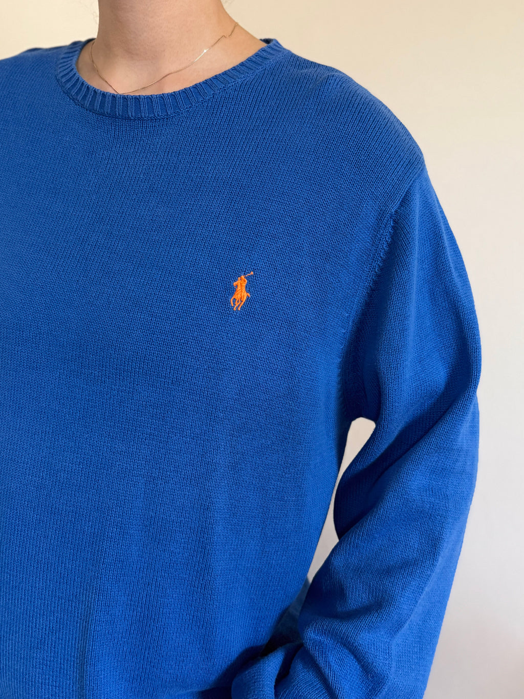 Polo Ralph Lauren Round Neck Sweater 100% Cotton