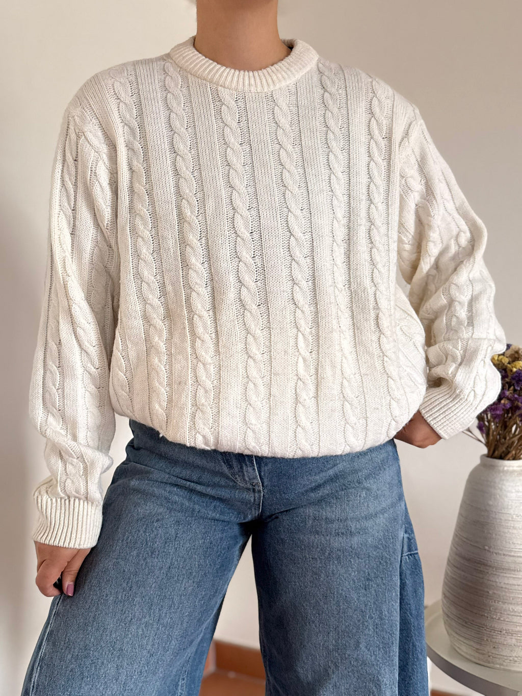 Vintage Sweater 50% Lã