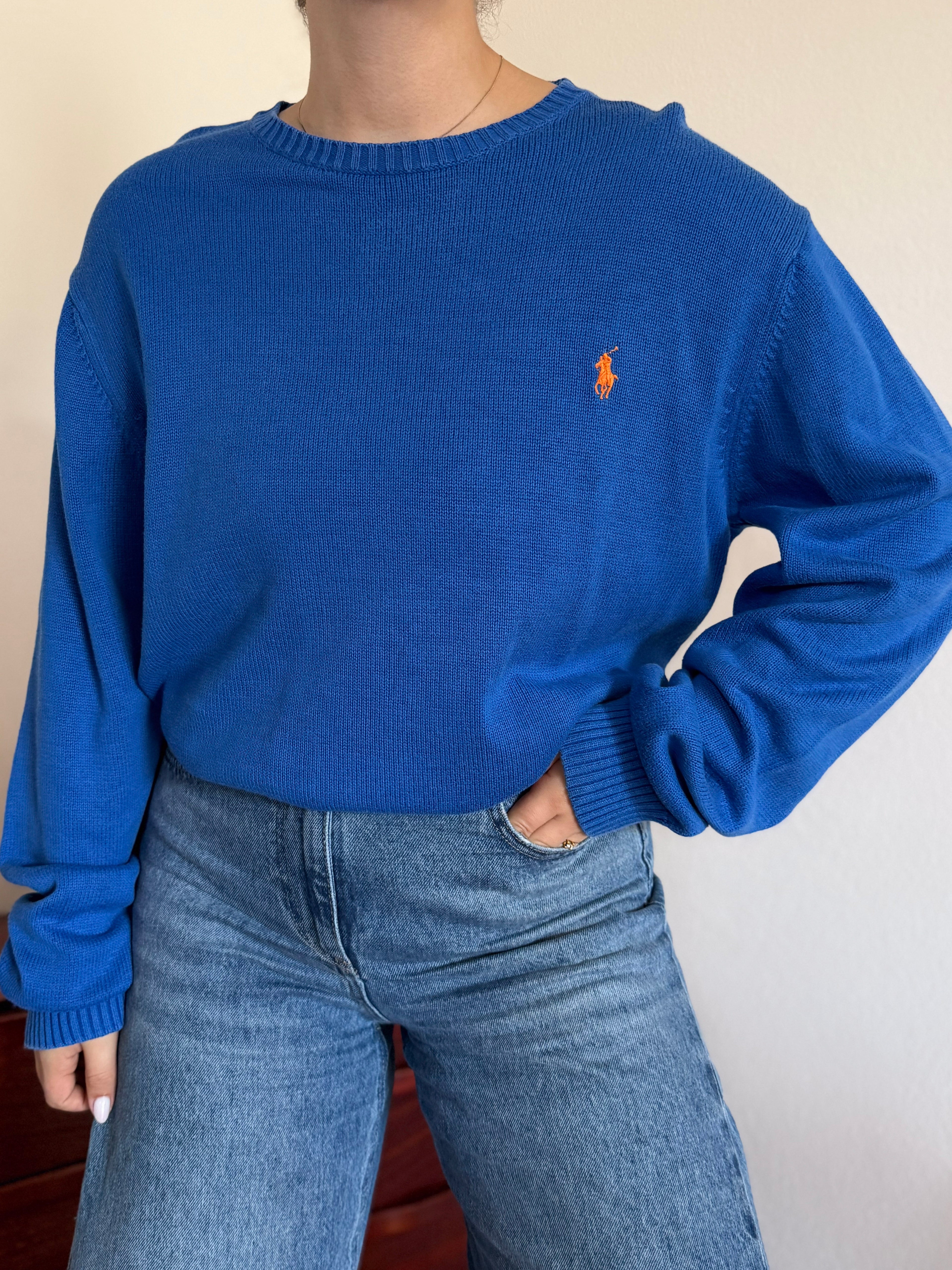Polo Ralph Lauren Round Neck Sweater 100% Cotton