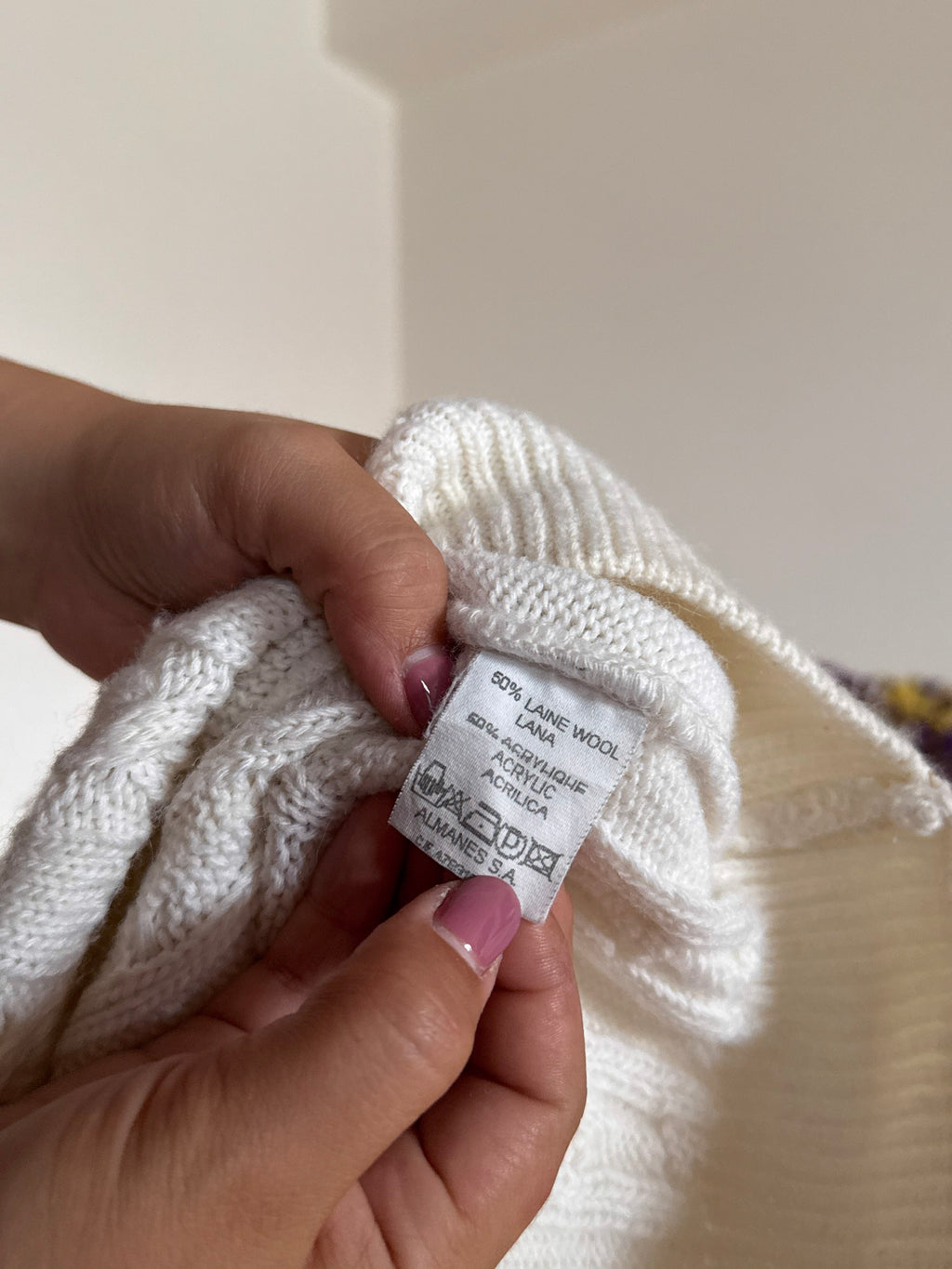 Vintage Sweater 50% Lã