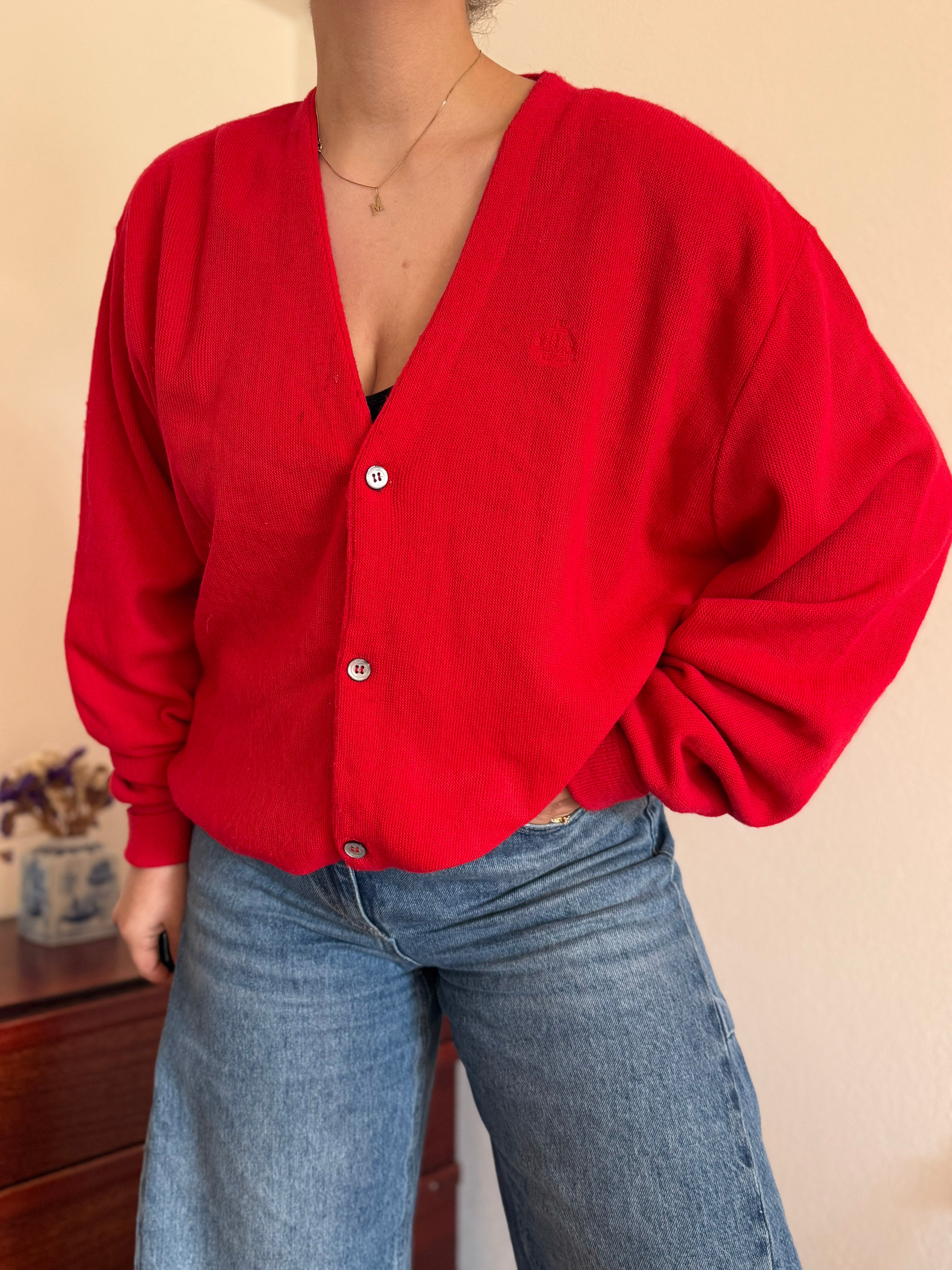 Cardigan Izod/Lacoste 100% Acrylic