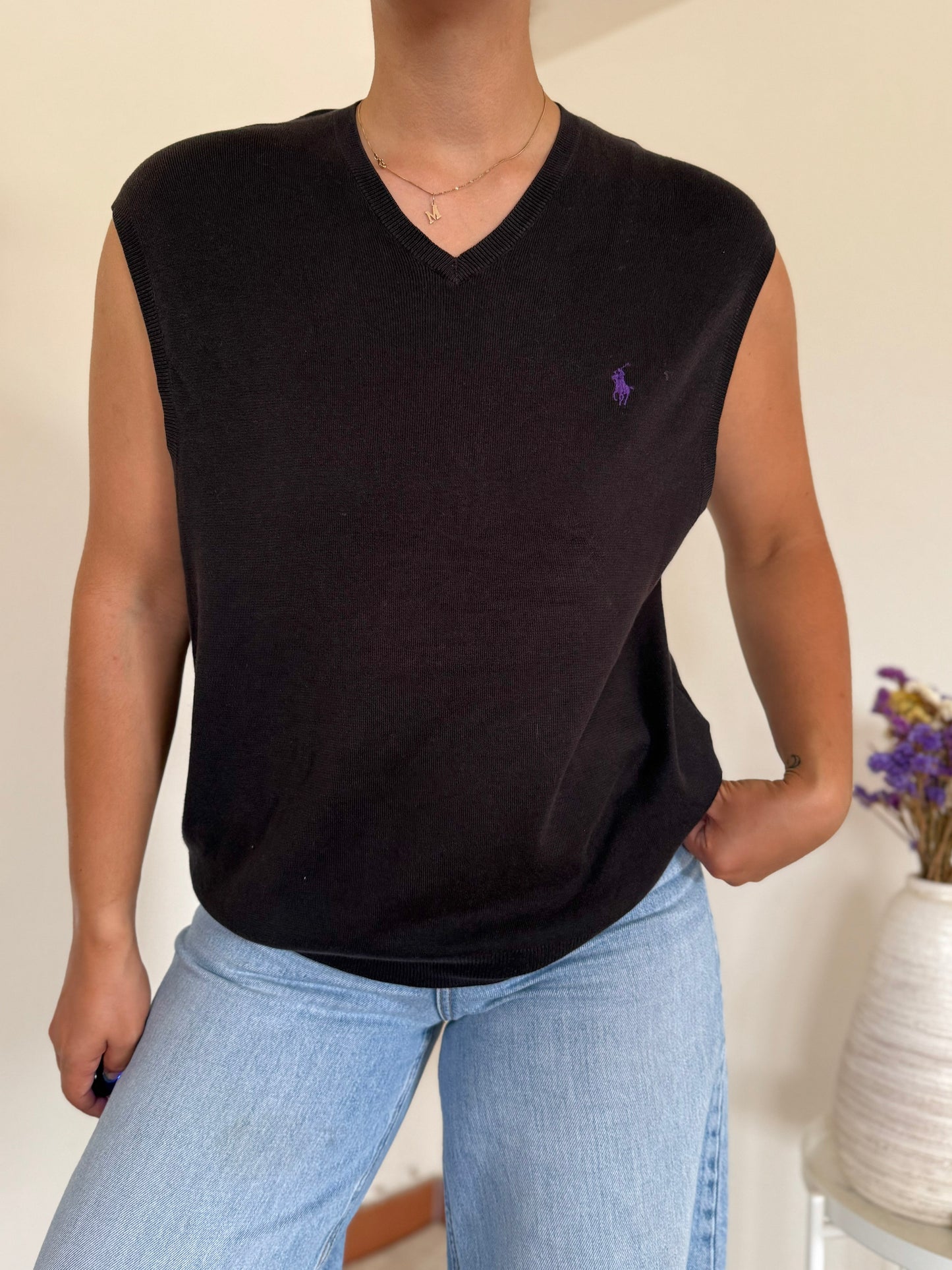 Knit Sweater Vest Ralph Lauren