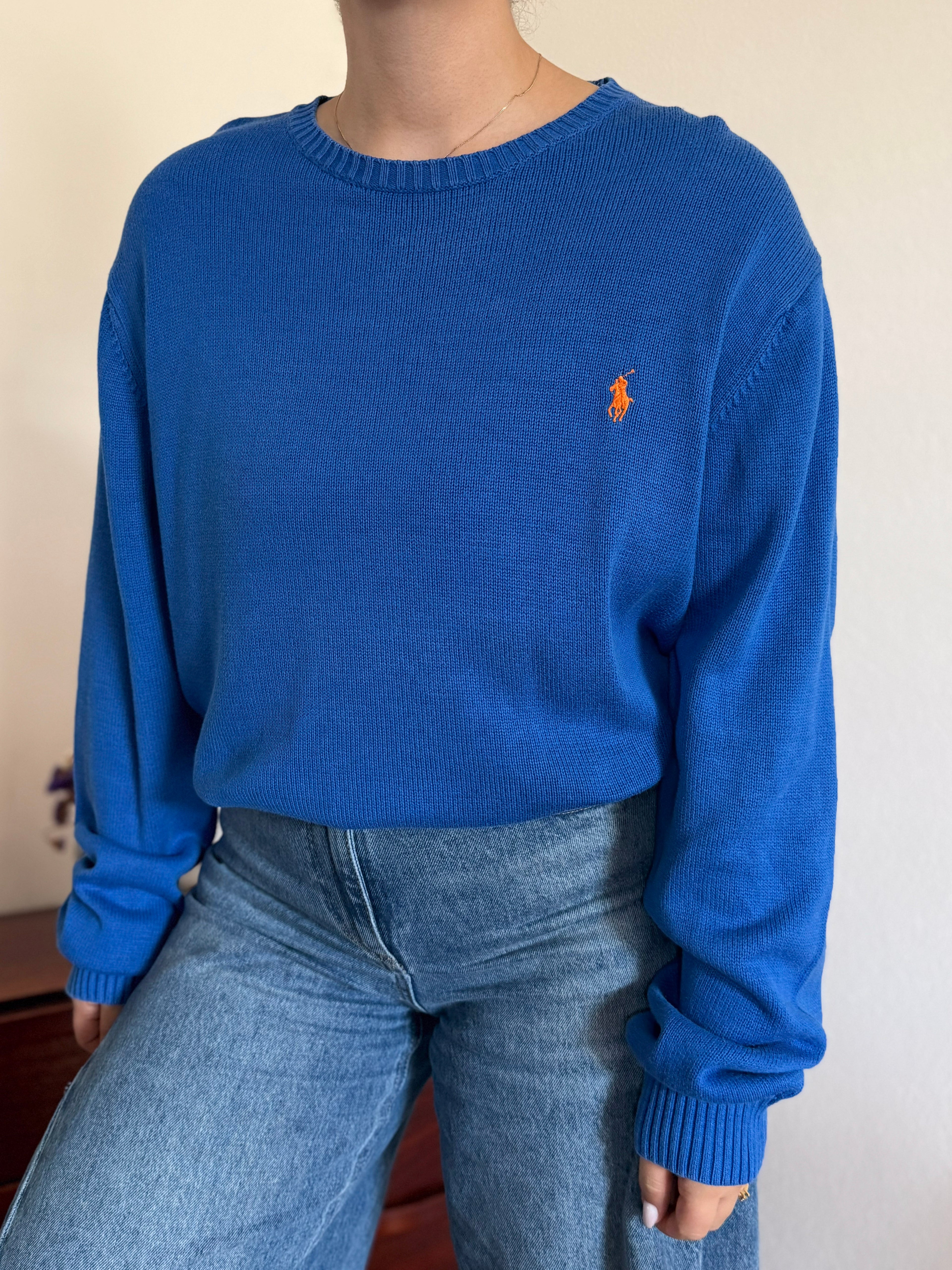 Polo Ralph Lauren Round Neck Sweater 100% Cotton
