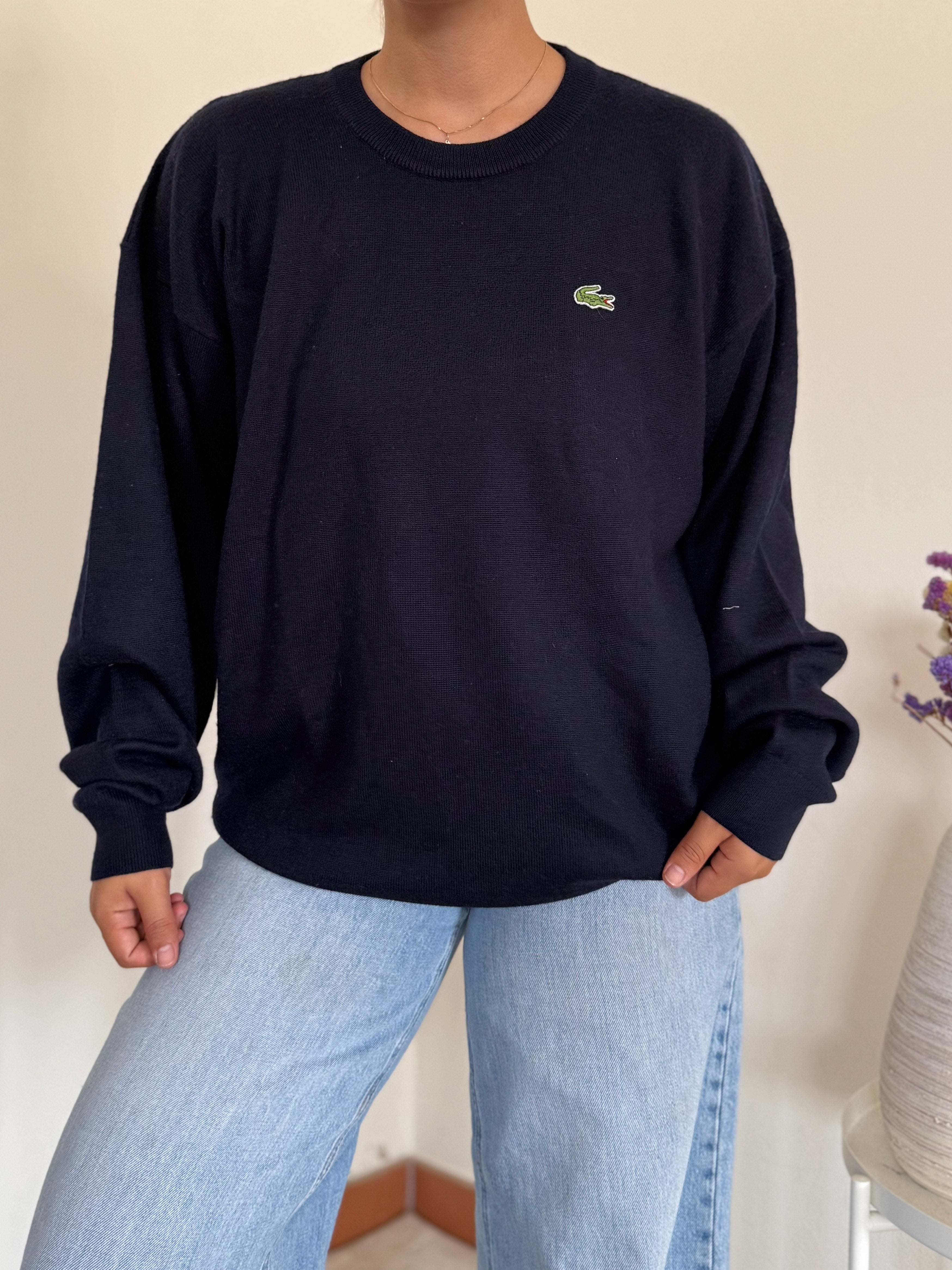 Lacoste Round Neck Sweater 50% Lã