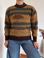 Vintage Sweater 100% Lã