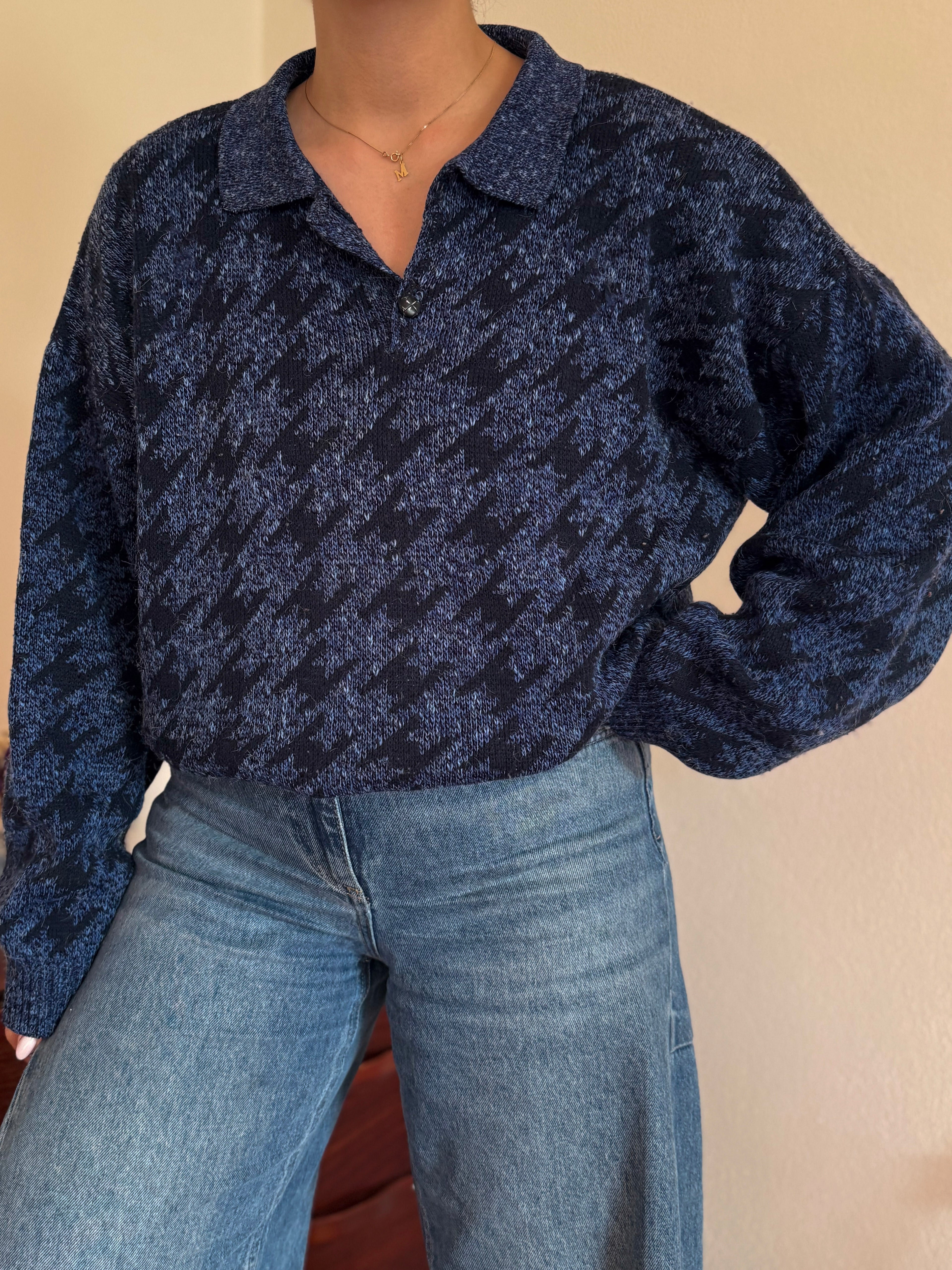 Vintage Polo Sweater