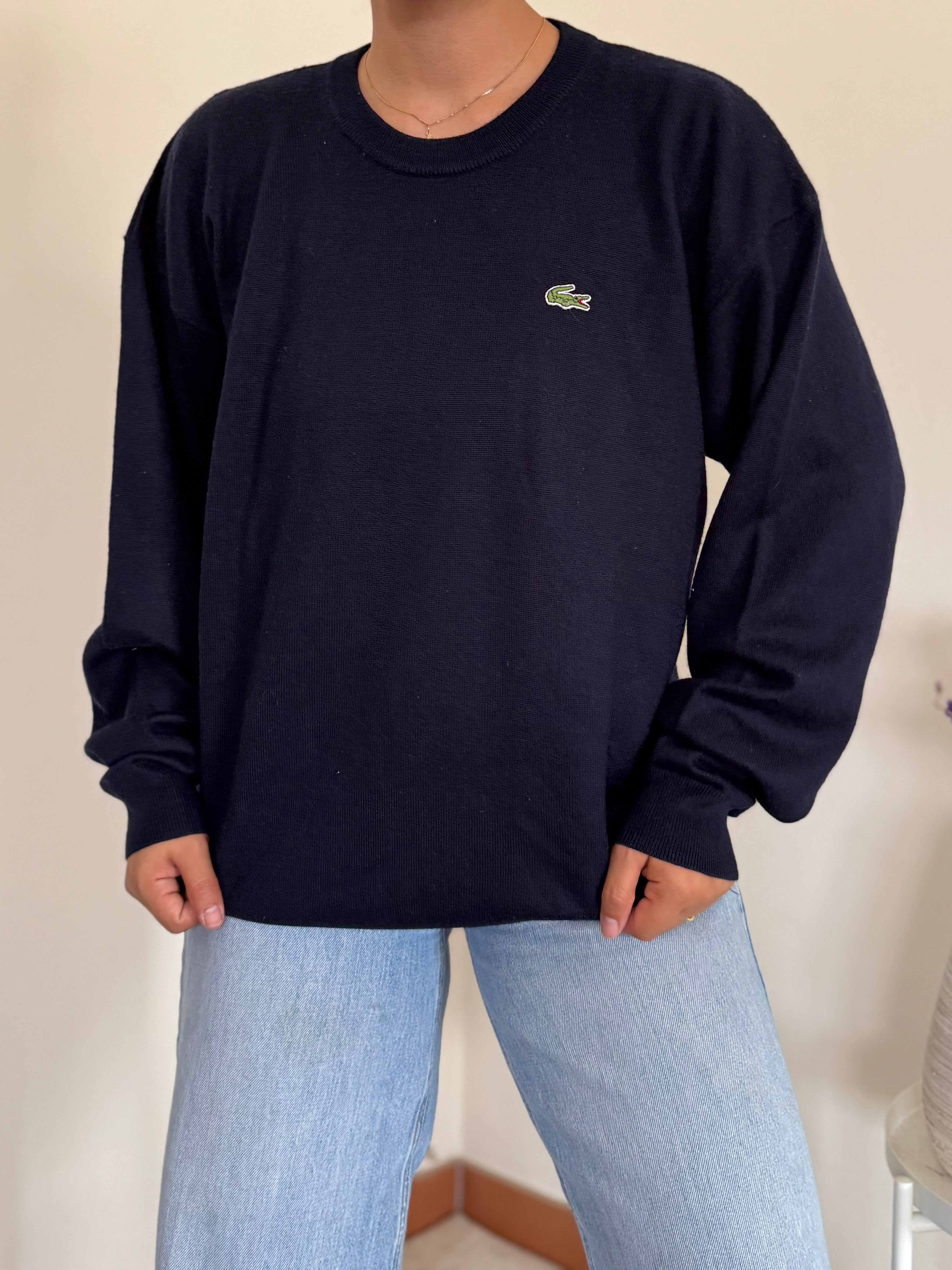 Lacoste Round Neck Sweater 50% Lã