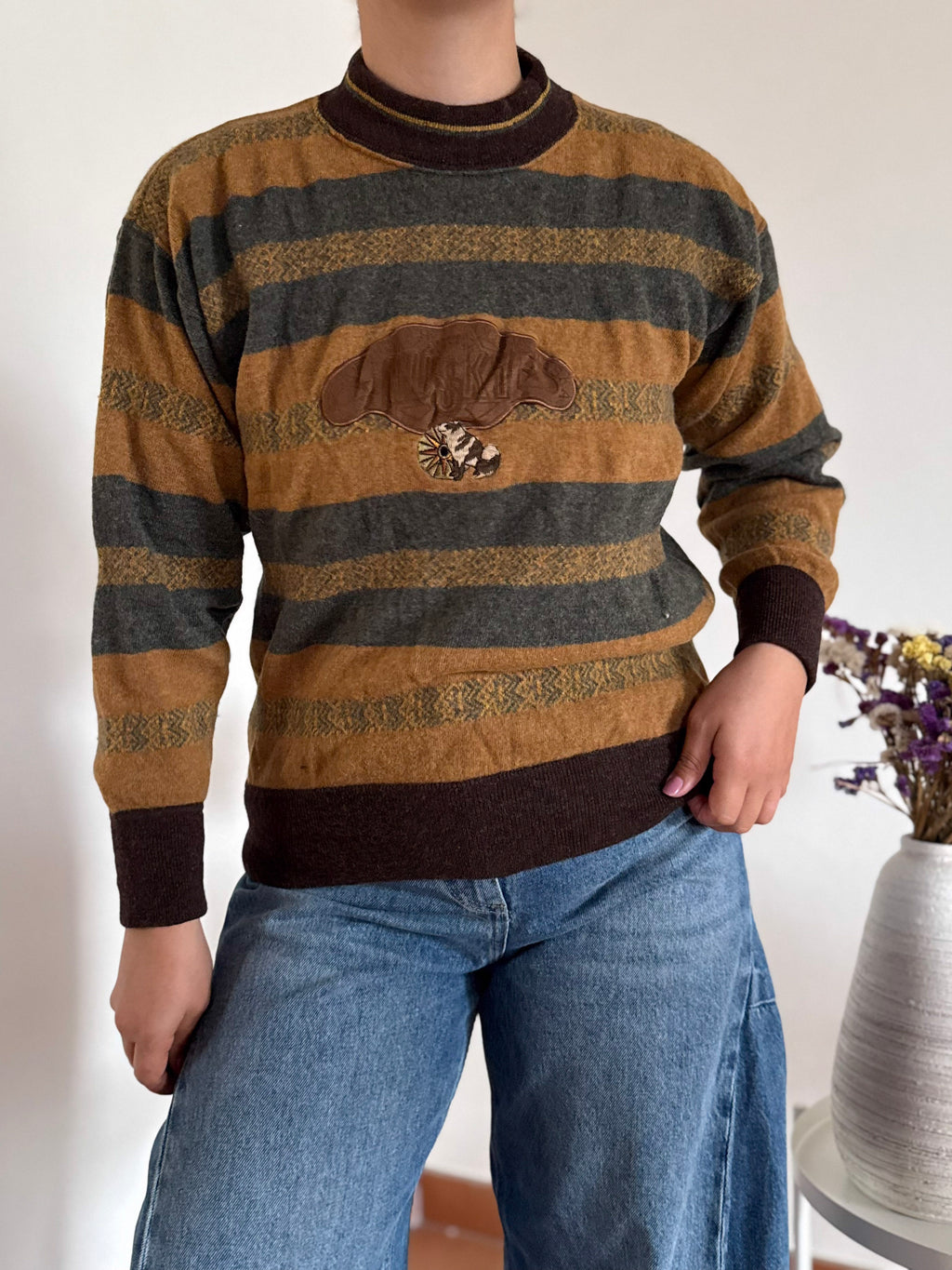 Vintage Sweater 100% Lã