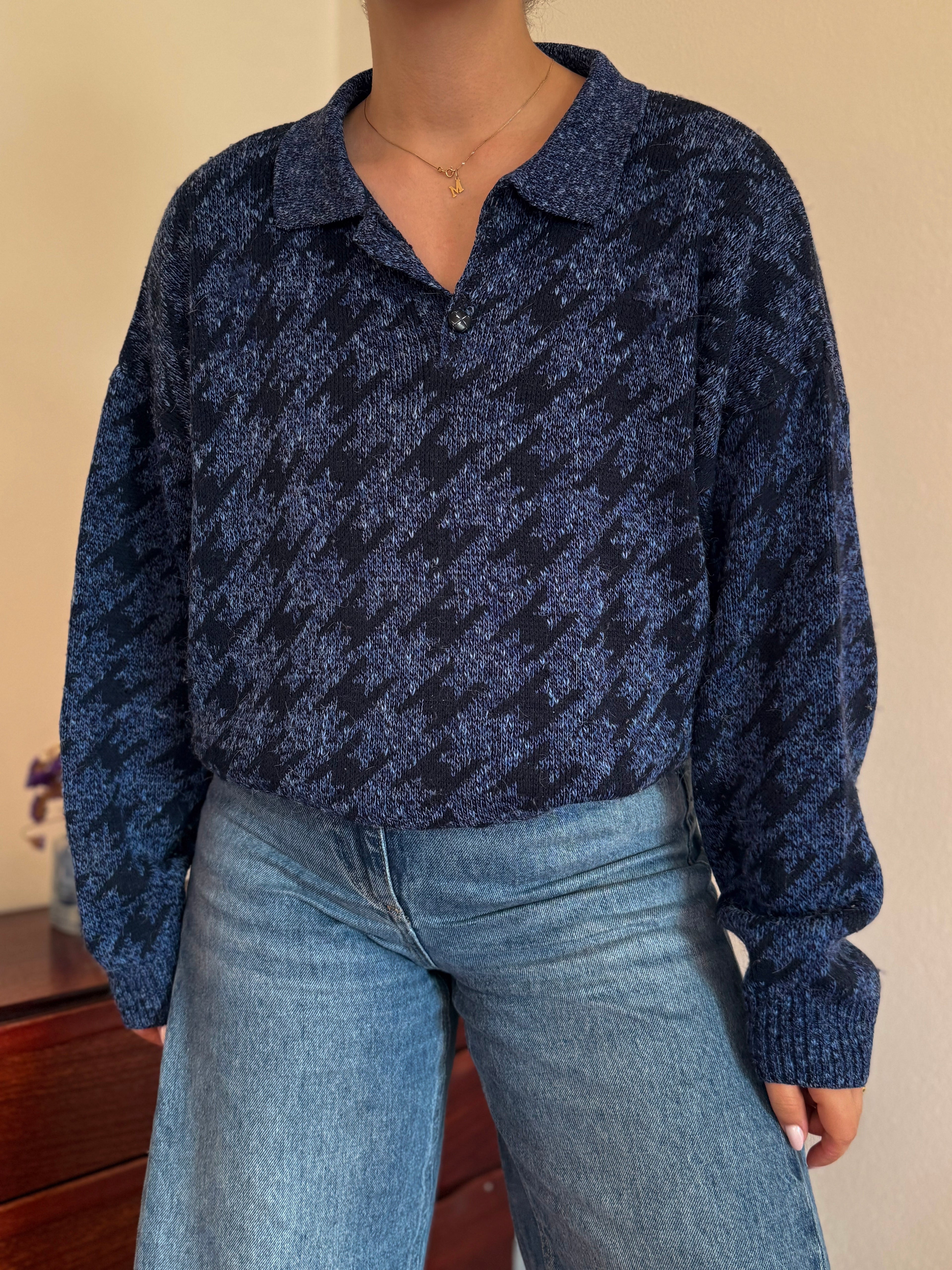 Vintage Polo Sweater