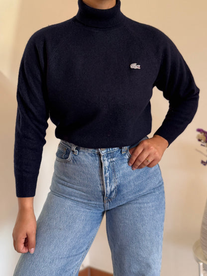 Lacoste High Neck Sweater 75% Wool