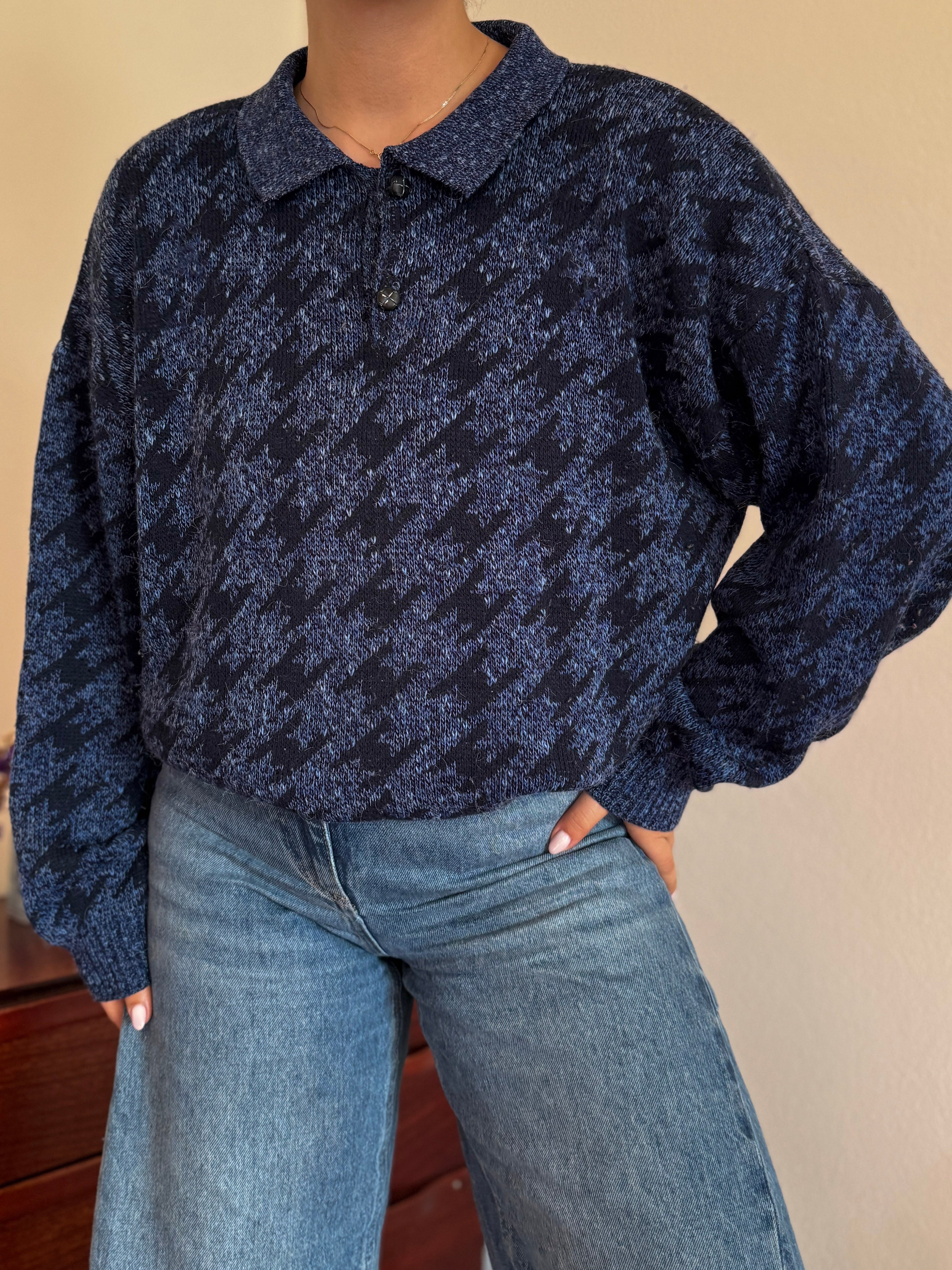 Vintage Polo Sweater