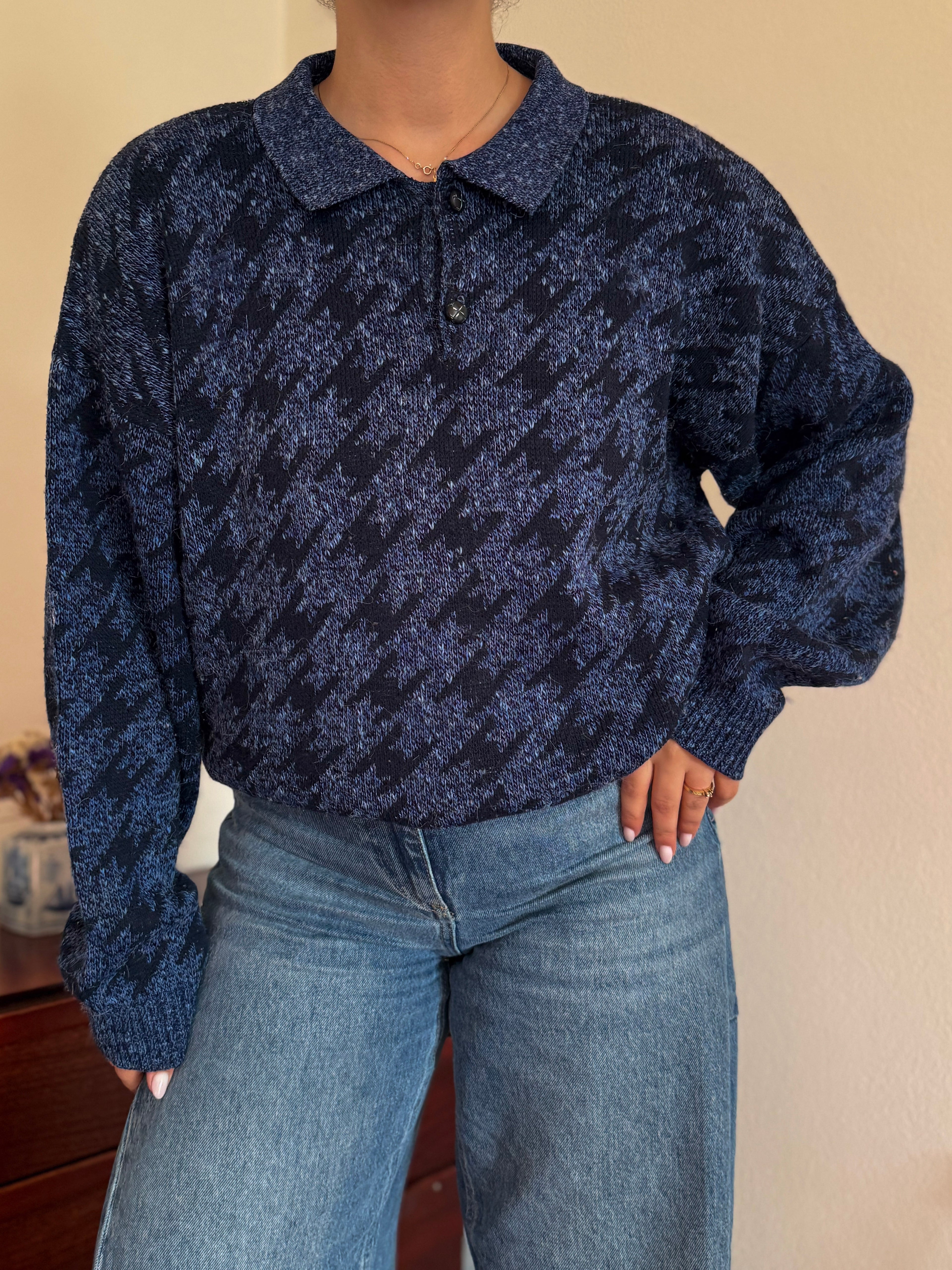 Vintage Polo Sweater