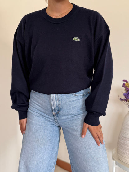 Lacoste Round Neck Sweater 50% Lã