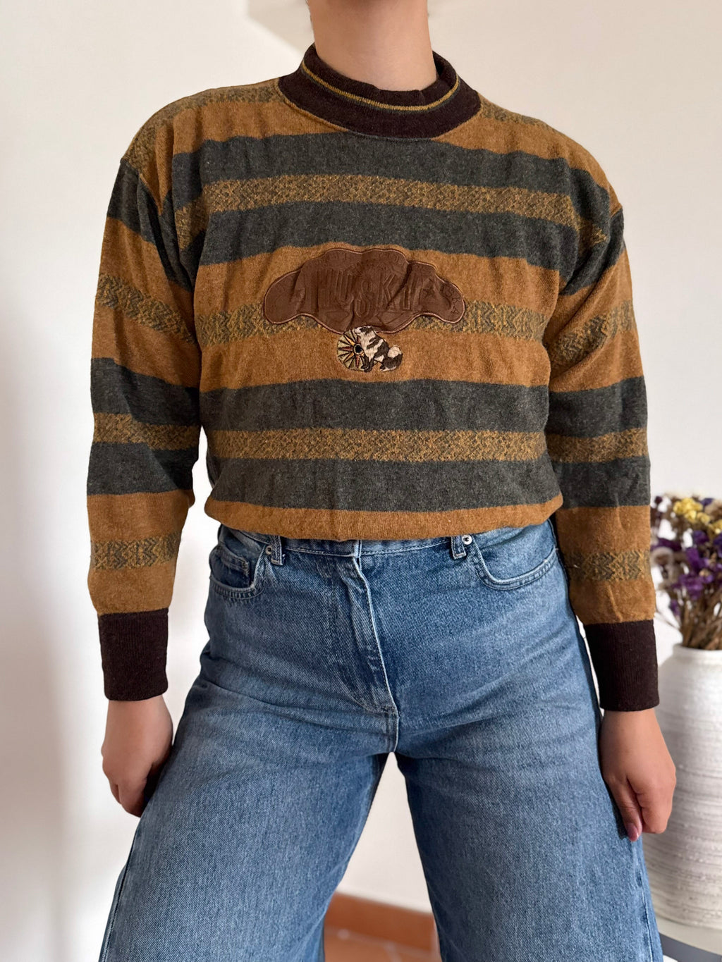 Vintage Sweater 100% Lã